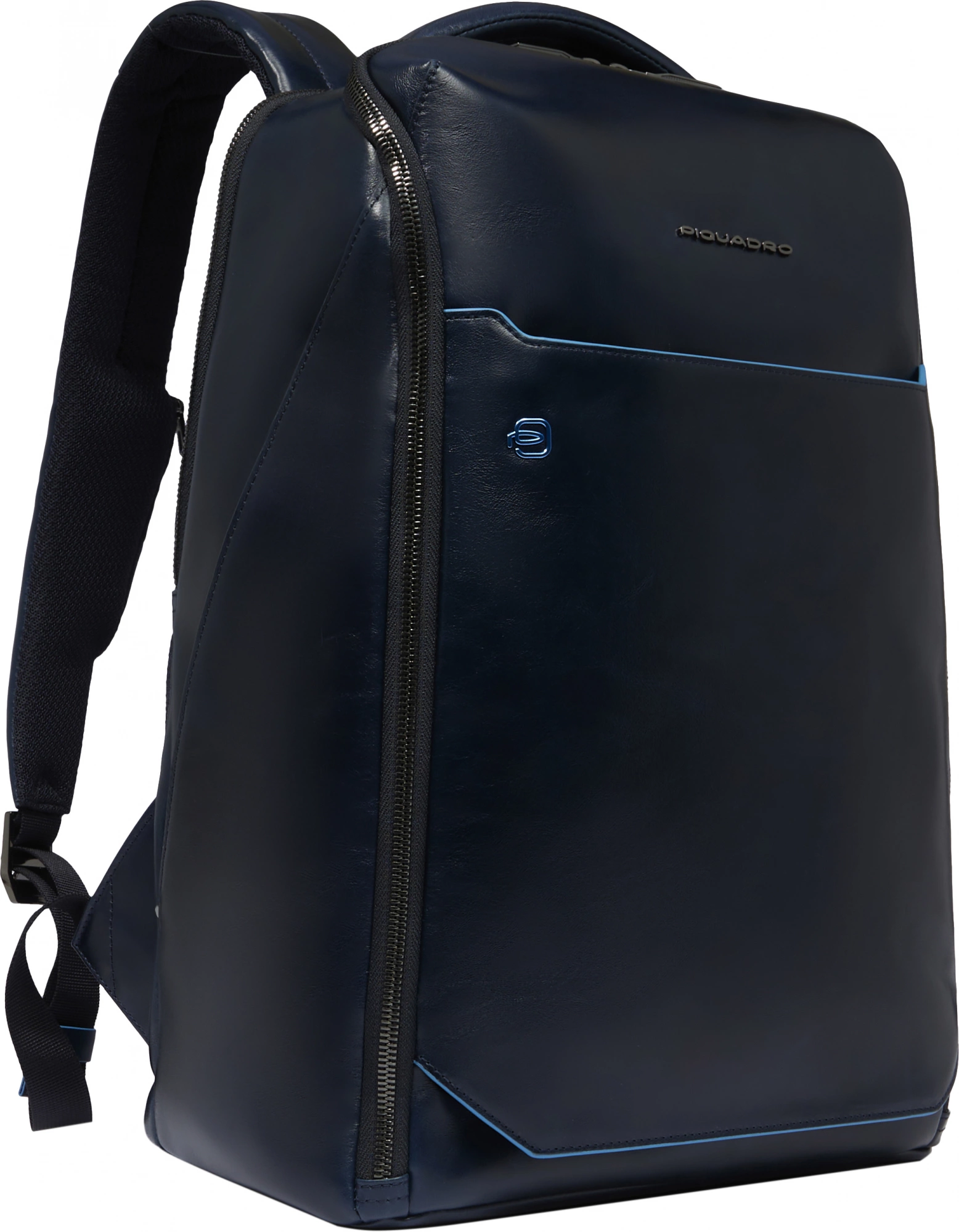 Рюкзак мужской Piquadro Blue Square CA6591B2/BLU2 темно-синий натур.кожа — миниатюра 2
