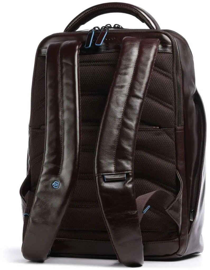 Рюкзак мужской Piquadro Blue Square CA6591B2/MO красное дерево натур.кожа — миниатюра 2