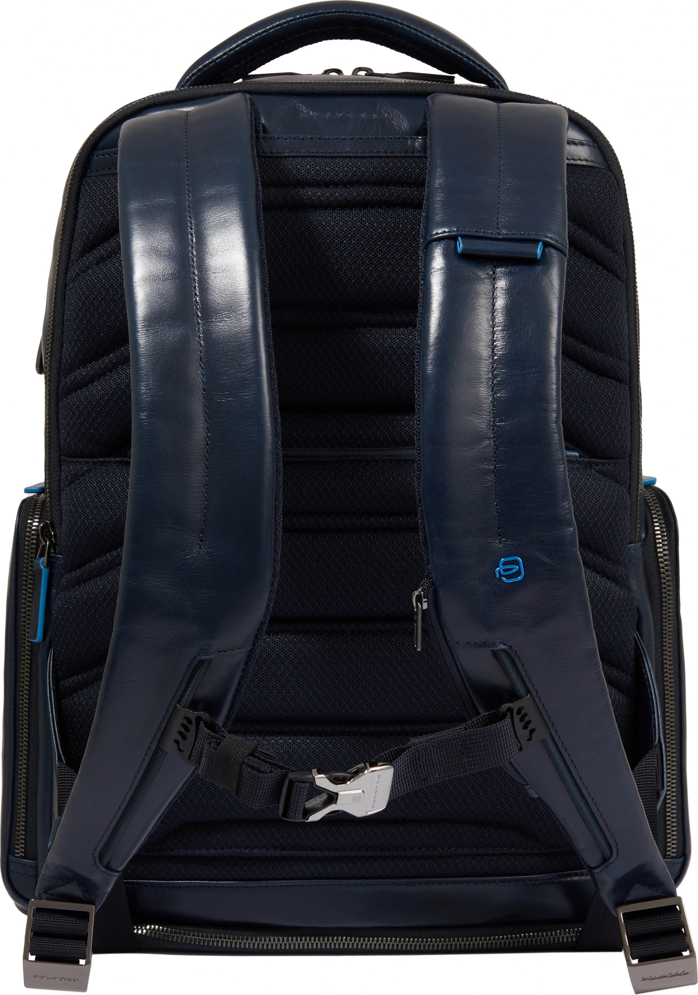 Рюкзак мужской Piquadro Blue Square CA6592B2BM/BLU2 темно-синий натур.кожа — миниатюра 3