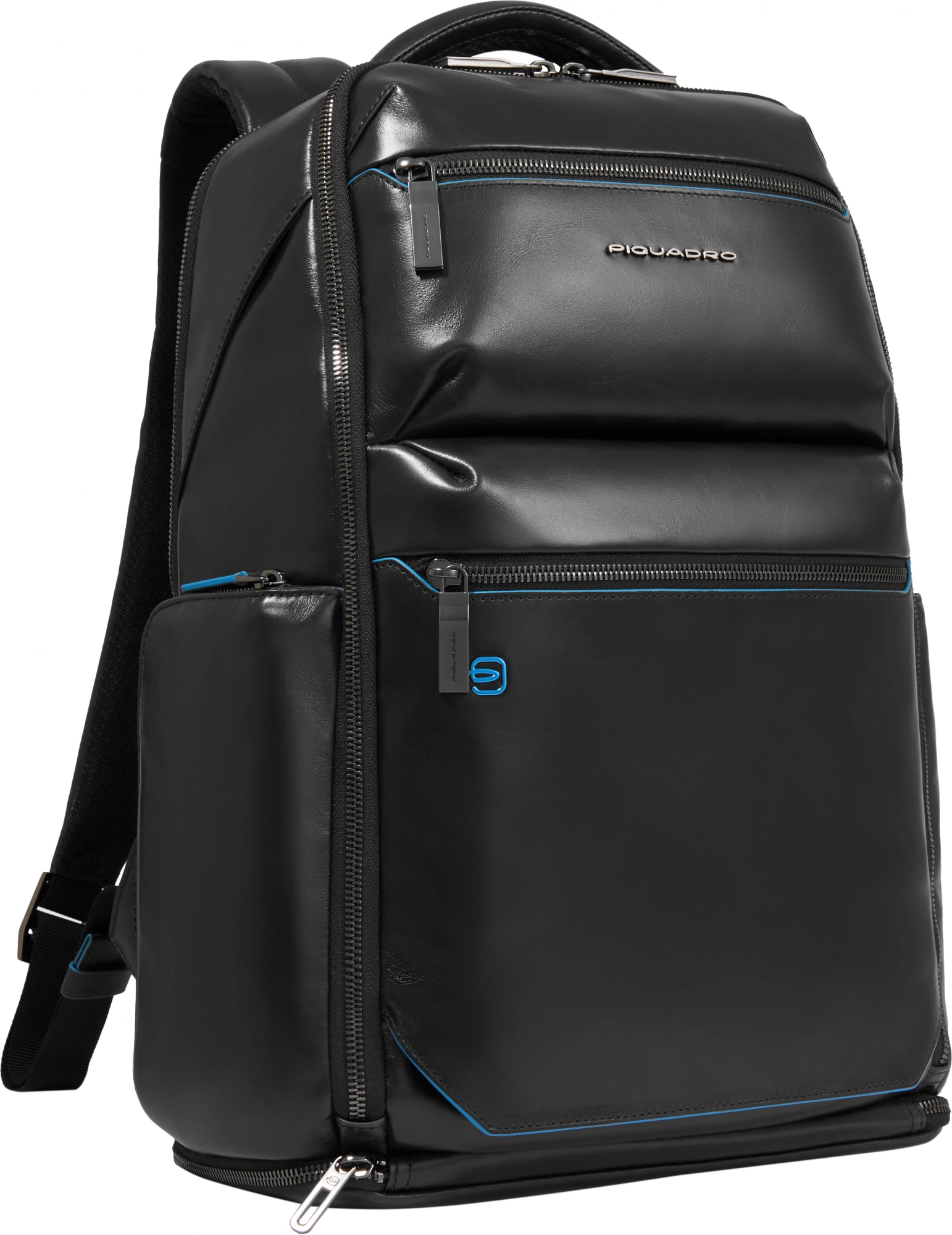 Рюкзак мужской Piquadro Blue Square CA6592B2BM/N черный натур.кожа — миниатюра 2