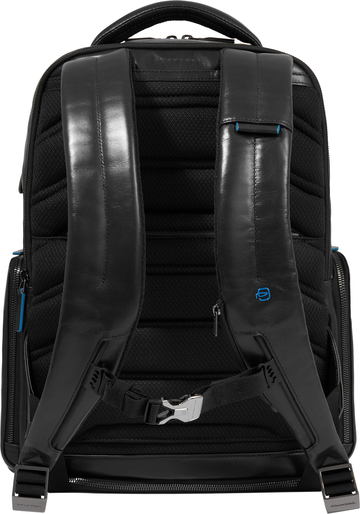 Рюкзак мужской Piquadro Blue Square CA6592B2BM/N черный натур.кожа — миниатюра 3
