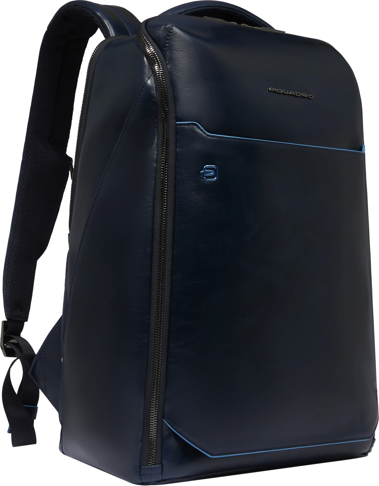 Рюкзак мужской Piquadro Blue Square CA6593B2/BLU2 темно-синий натур.кожа — миниатюра 2