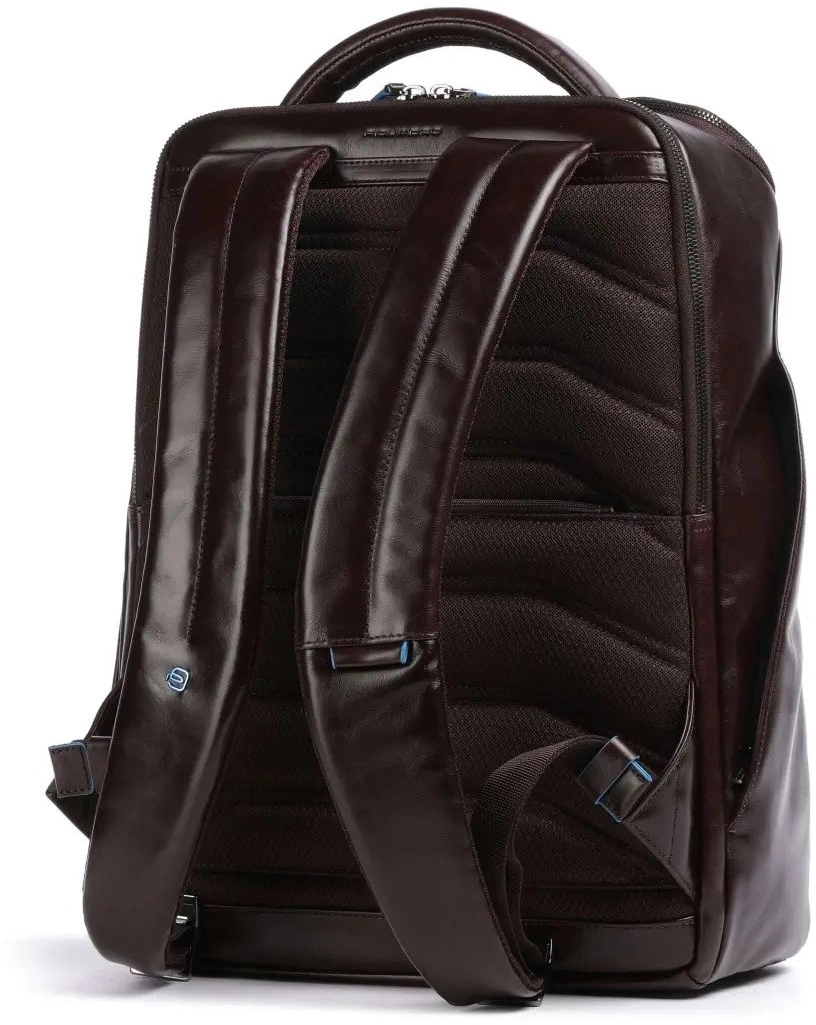 Рюкзак мужской Piquadro Blue Square CA6593B2/MO красное дерево натур.кожа — миниатюра 2