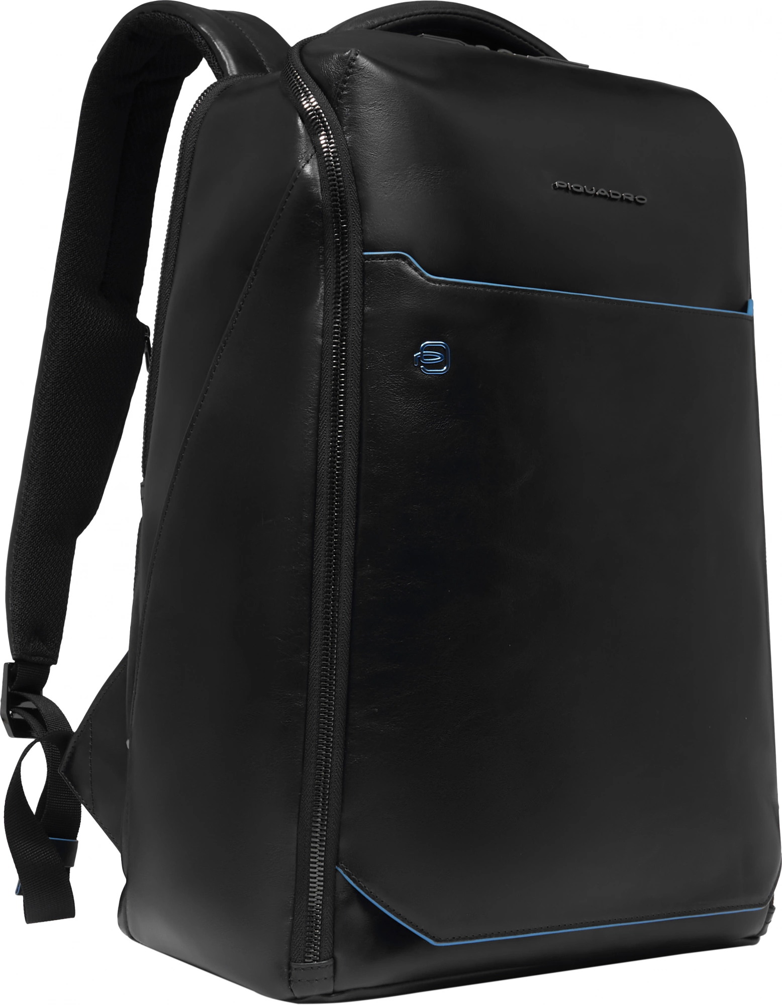 Рюкзак мужской Piquadro Blue Square CA6593B2/N черный натур.кожа — миниатюра 2
