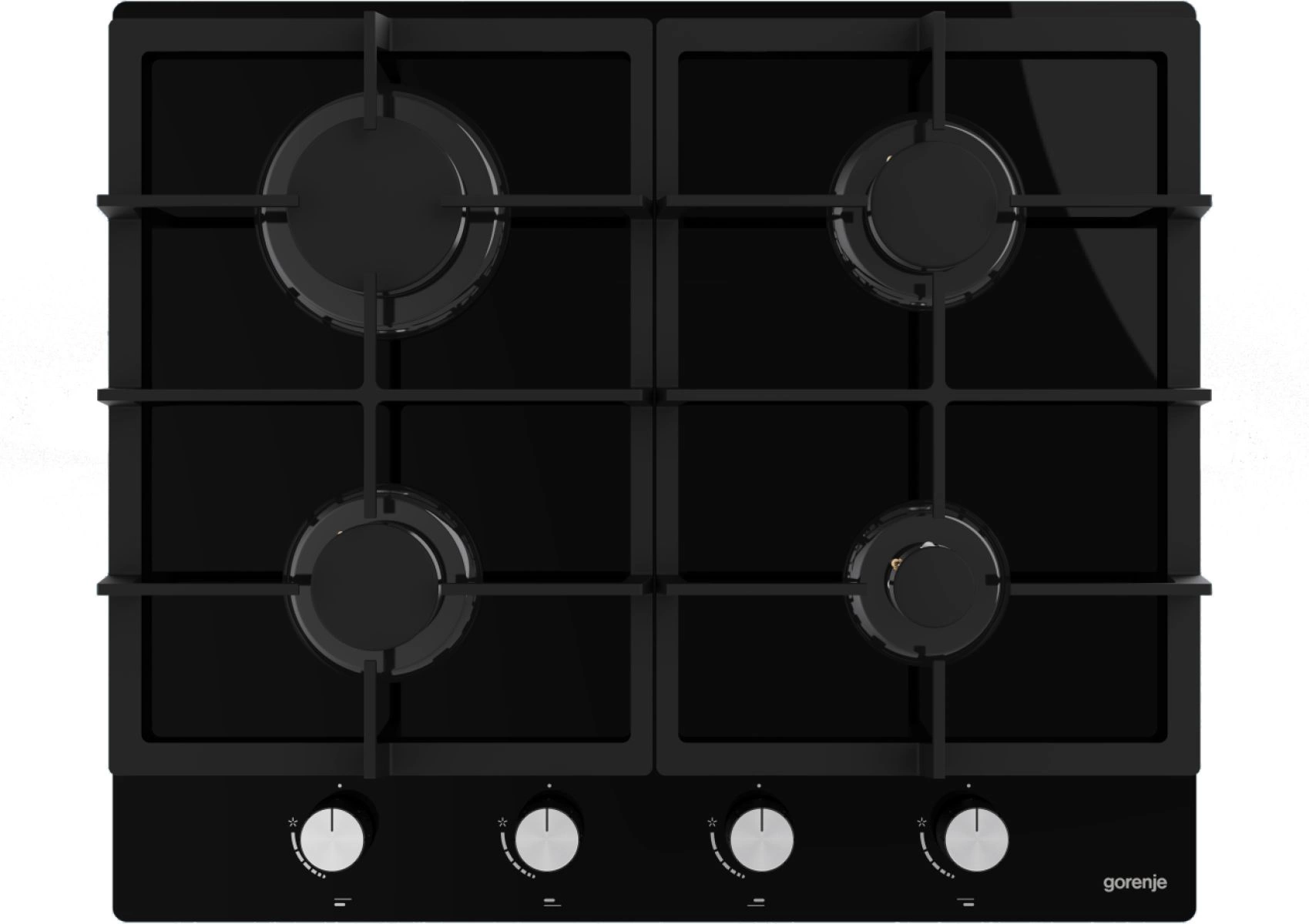 Газовая варочная поверхность Gorenje Essential GT641AKB черный — миниатюра 3