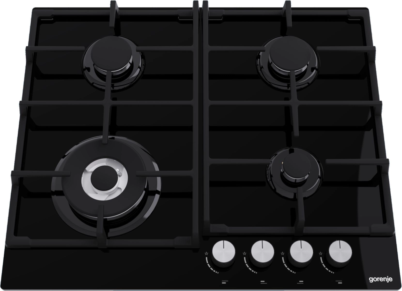 Газовая варочная поверхность Gorenje Essential GTW641AKB черный — миниатюра 5