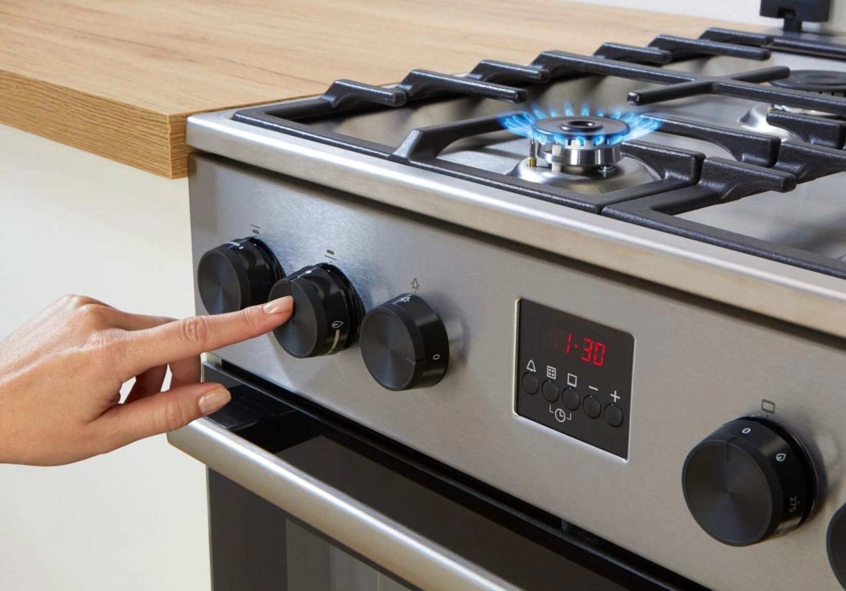 Плита Комбинированная Gorenje GK5C41SF серый (стеклянная крышка) реш.чугун — миниатюра 16