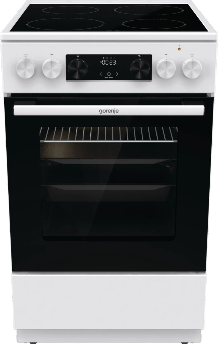 Плита Электрическая Gorenje GEC5C42WG белый стеклокерамика (без крышки) — миниатюра 13