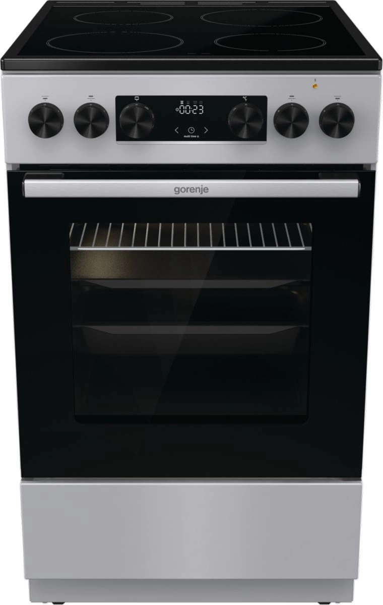 Плита Электрическая Gorenje GEC5C41SG серый стеклокерамика (без крышки) — миниатюра 9
