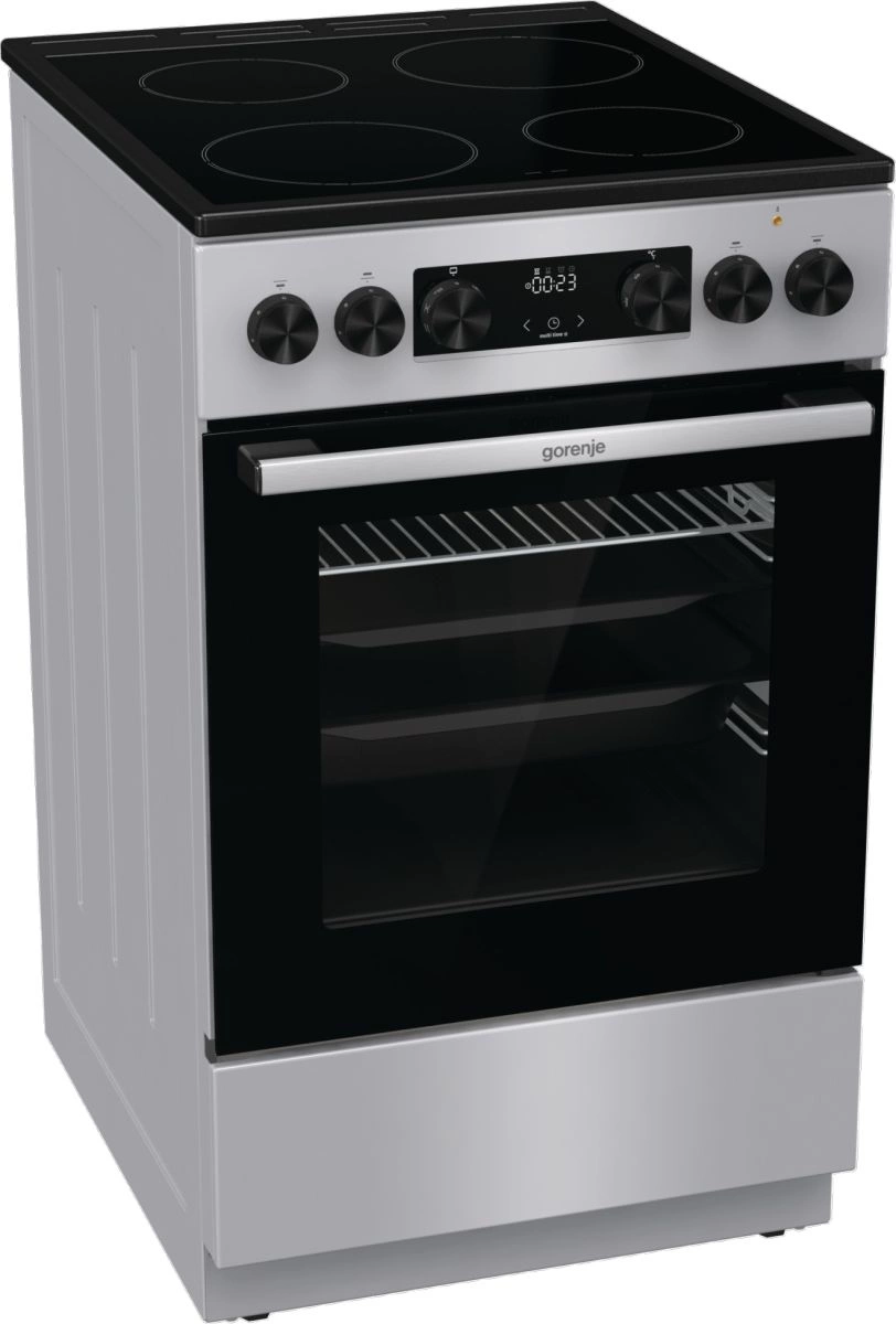 Плита Электрическая Gorenje GEC5C41SG серый стеклокерамика (без крышки) — миниатюра 12