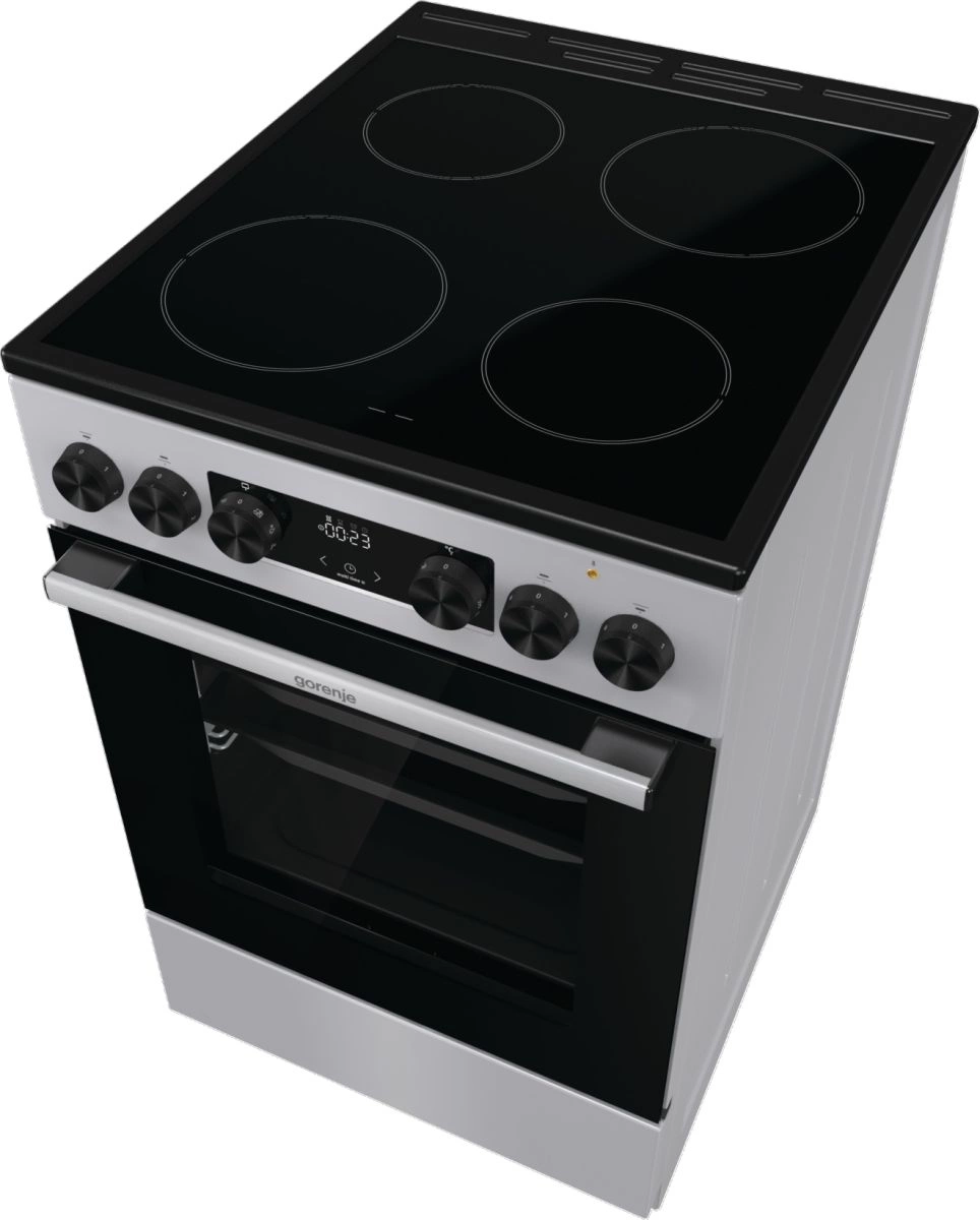 Плита Электрическая Gorenje GEC5C41SG серый стеклокерамика (без крышки) — миниатюра 13
