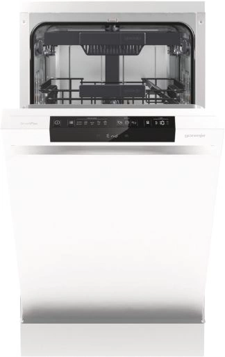 Посудомоечная машина Gorenje GS541D10W белый (узкая) инвертор — миниатюра 3