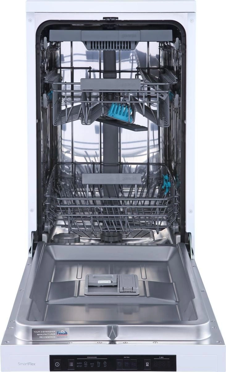 Посудомоечная машина Gorenje GS541D10W белый (узкая) инвертор — миниатюра 8