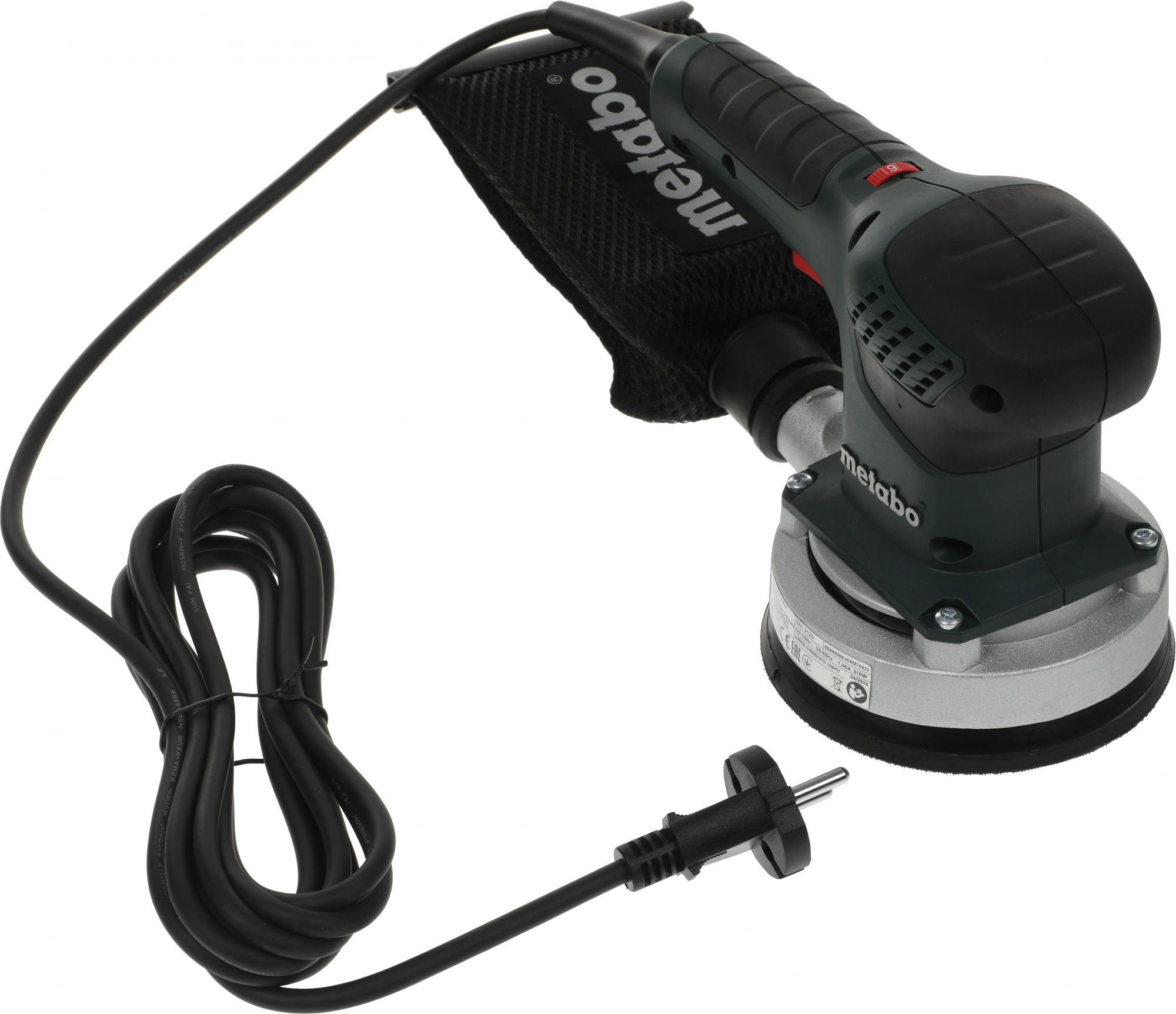Эксцентриковая шлифмашина Metabo SXE 3125 310Вт D125мм (600443000) — миниатюра 2