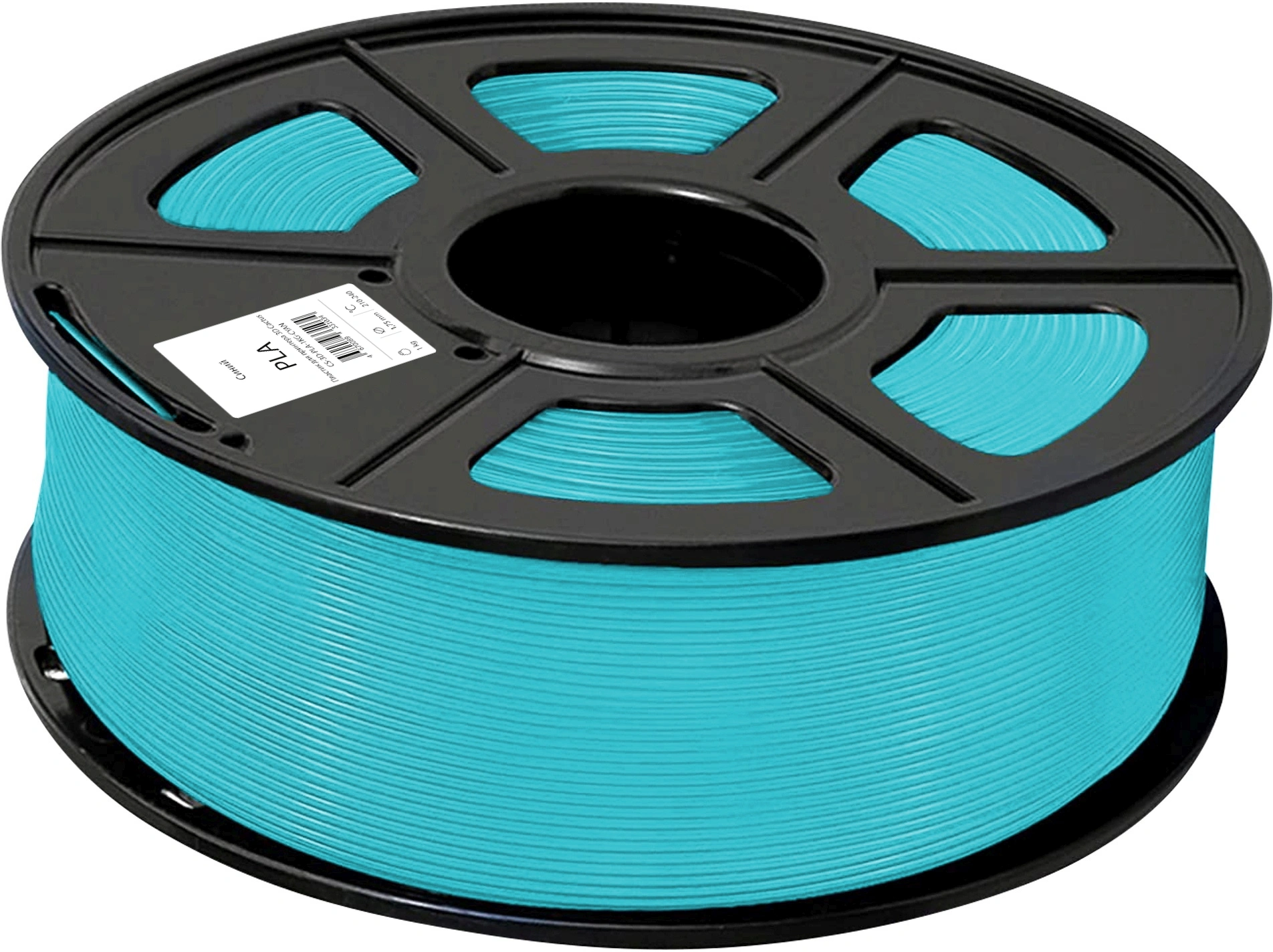 Пластик для принтера 3D Cactus CS-3D-PLA-1KG-CYAN PLA d1.75мм 1кг L326м 1цв. — миниатюра 2
