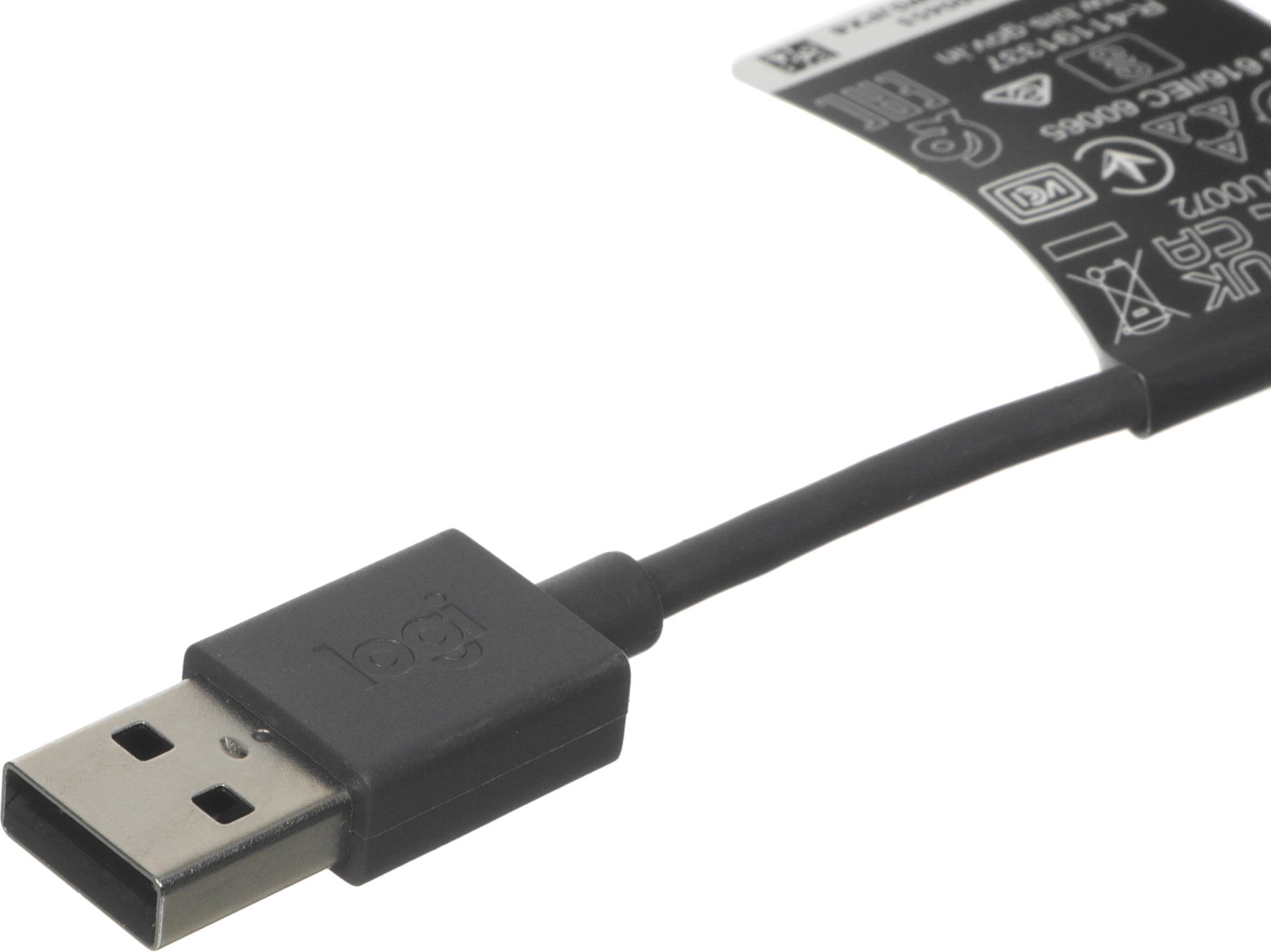 Камера Web Logitech HD Webcam Brio 100 черный 2Mpix (1920x1080) USB-A с микрофоном (960-001587) — миниатюра 9
