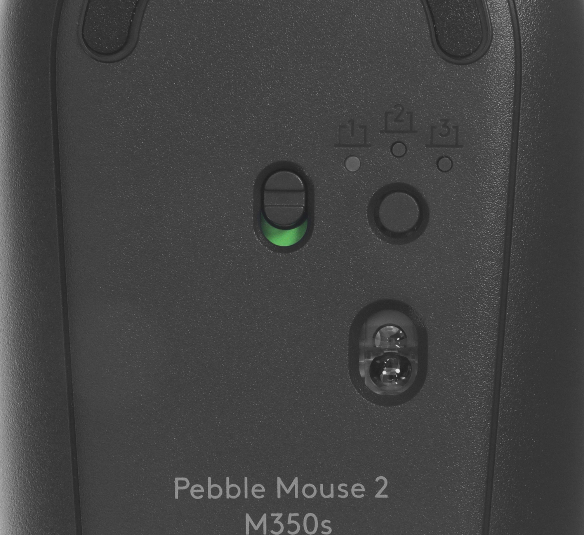 Мышь Logitech Pebble 2 M350S графитовый оптическая 4000dpi silent беспров. BT для ноутбука 2but (910-006988) — миниатюра 4