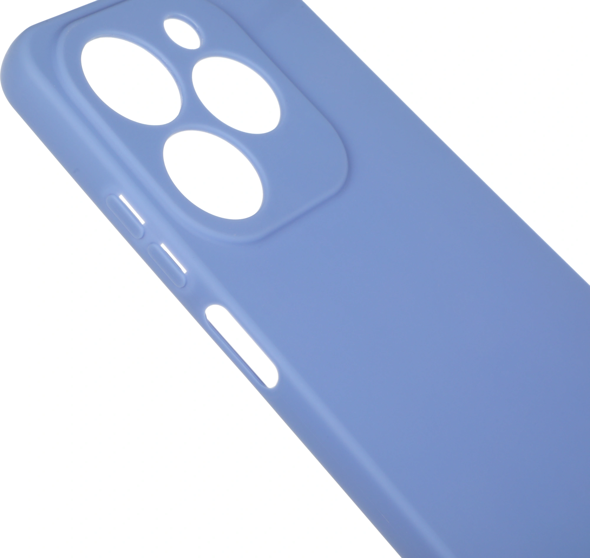 Чехол (клип-кейс) BoraSCO для Infinix Hot 40i/Smart 8/8 Plus/8 Pro Silicone Case лавандовый (72662) — миниатюра 6