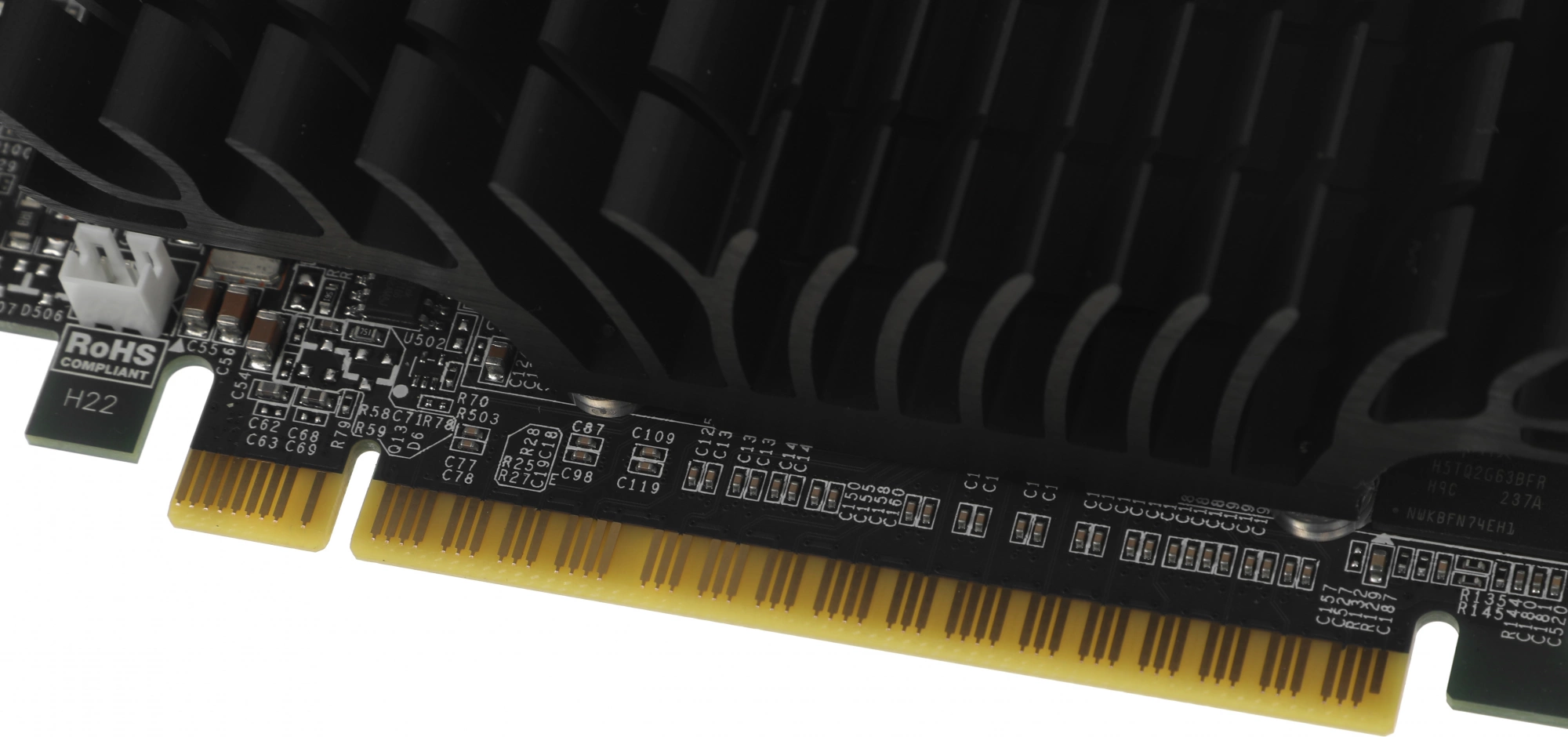 Видеокарта Afox PCI-E 2.0 AF210-1024D3L5-V2 NVIDIA G210 1Gb 64bit DDR3 520/1600 DVIx1 HDMIx1 CRTx1 HDCP Ret low profile — миниатюра 2