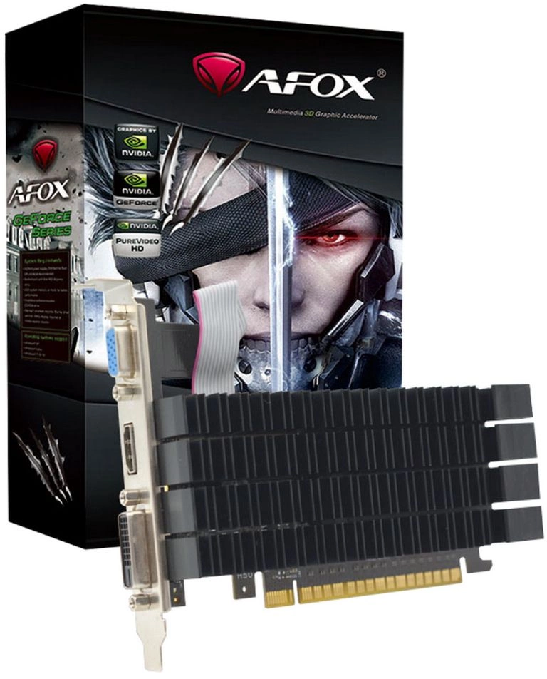 Видеокарта Afox PCI-E 2.0 AF730-2048D3L3-V3 NVIDIA GeForce GT 730 2Gb 64bit DDR3 700/1333 DVIx1 HDMIx1 CRTx1 HDCP Ret — миниатюра 4