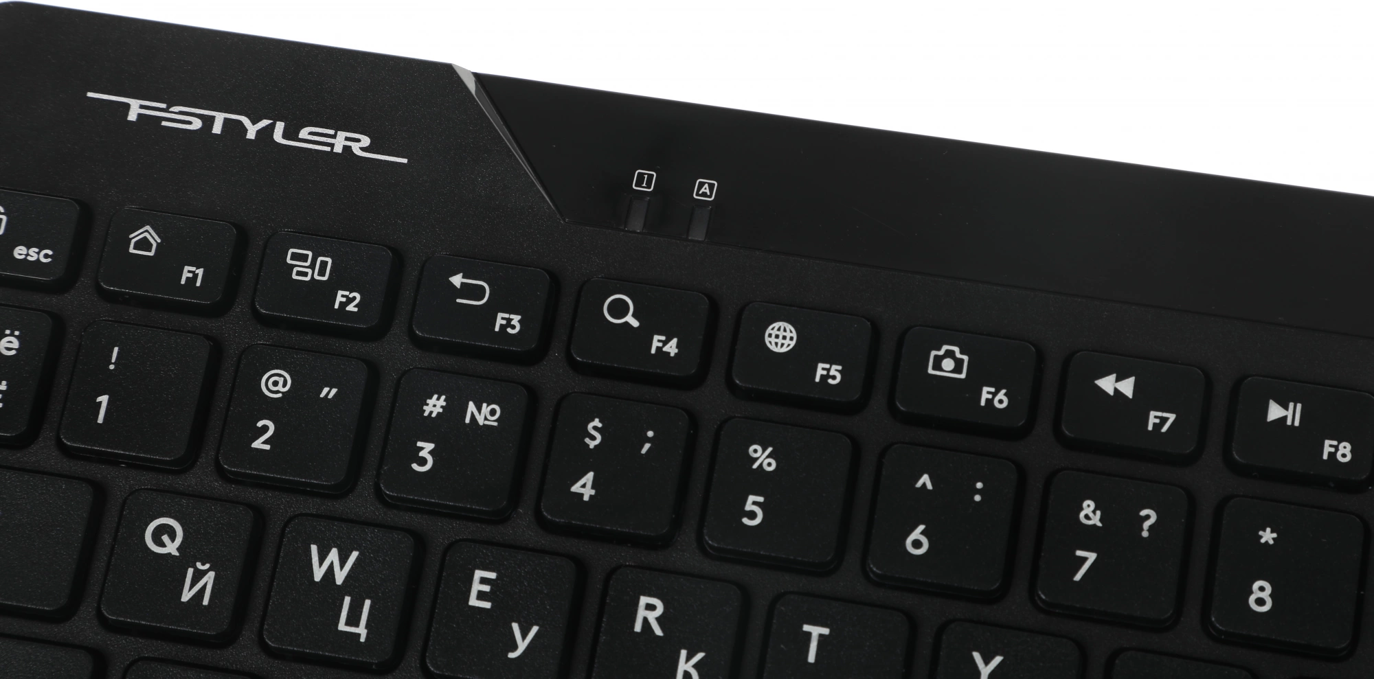 Клавиатура + мышь A4Tech Fstyler FG2300 Air2 клав:черный мышь:черный USB беспроводная slim (FG2300 AIR2 BLACK) — миниатюра 14
