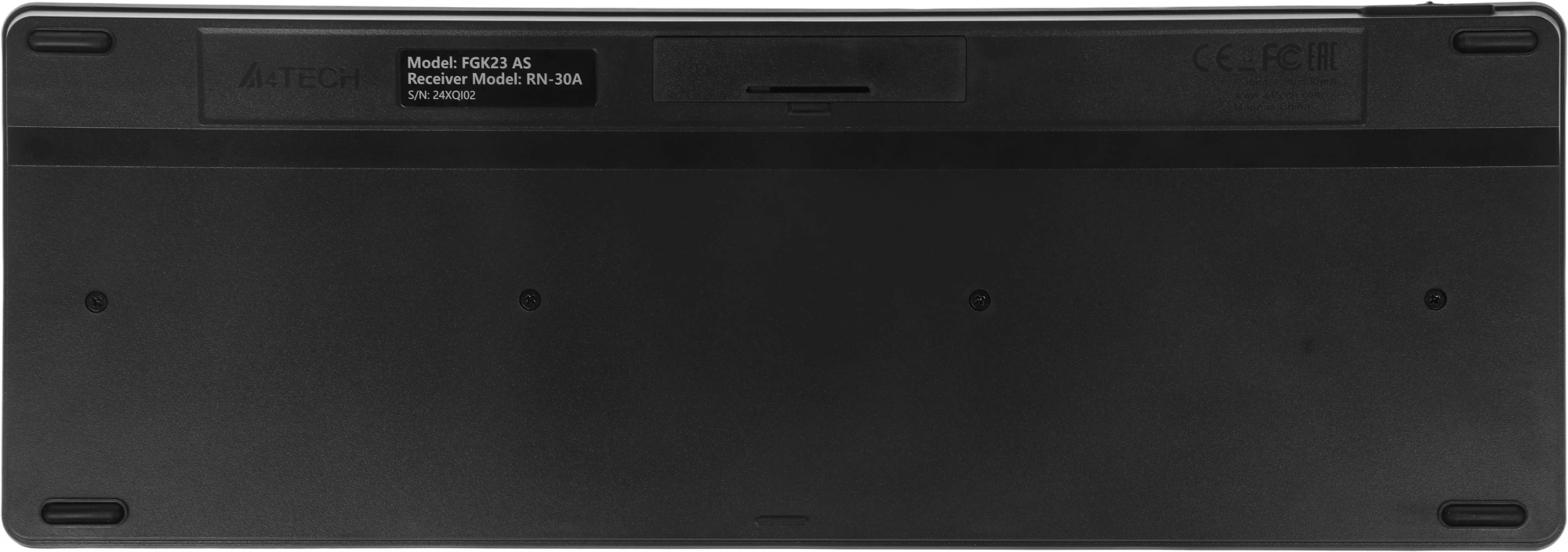 Клавиатура + мышь A4Tech Fstyler FG2300 Air2 клав:черный мышь:черный USB беспроводная slim (FG2300 AIR2 BLACK) — миниатюра 17
