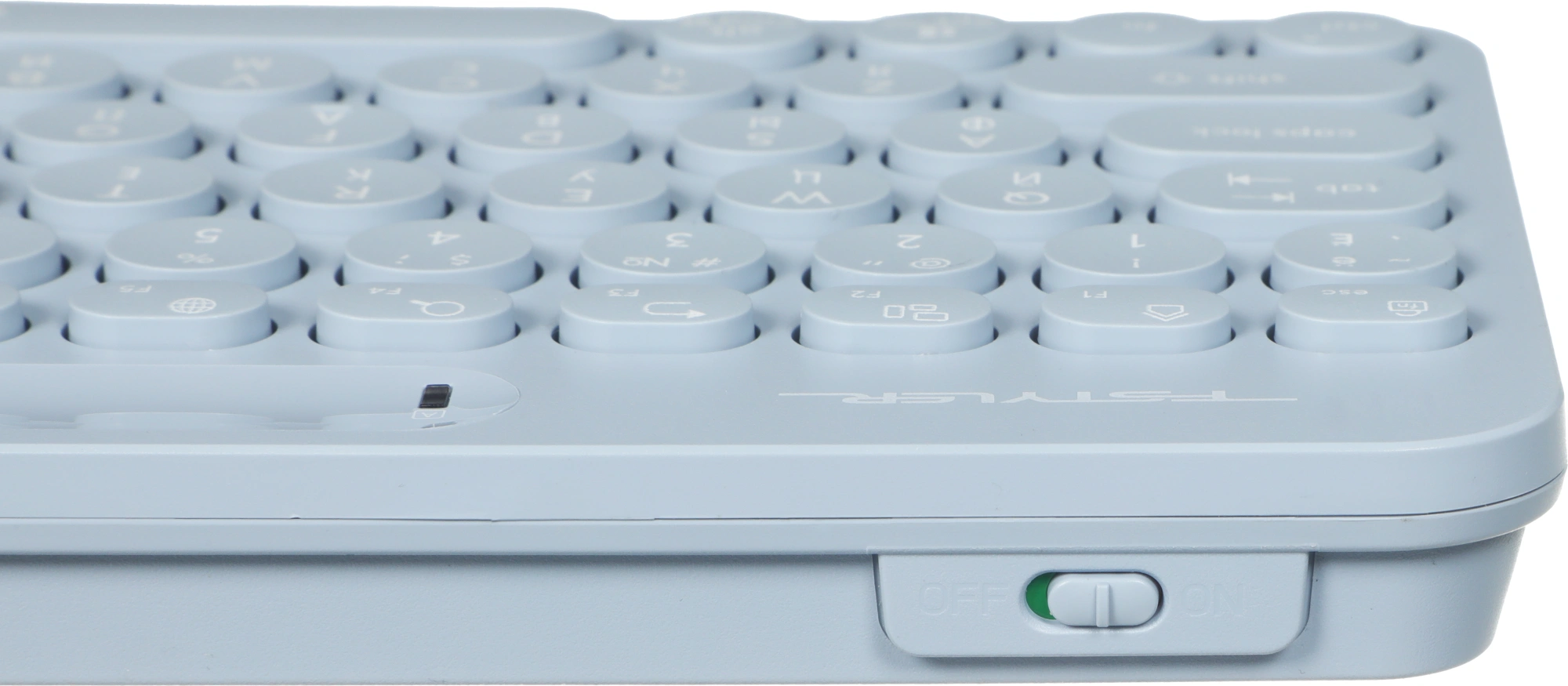 Клавиатура + мышь A4Tech Fstyler FG3200 Air2 клав:синий мышь:синий USB беспроводная slim Multimedia — миниатюра 6