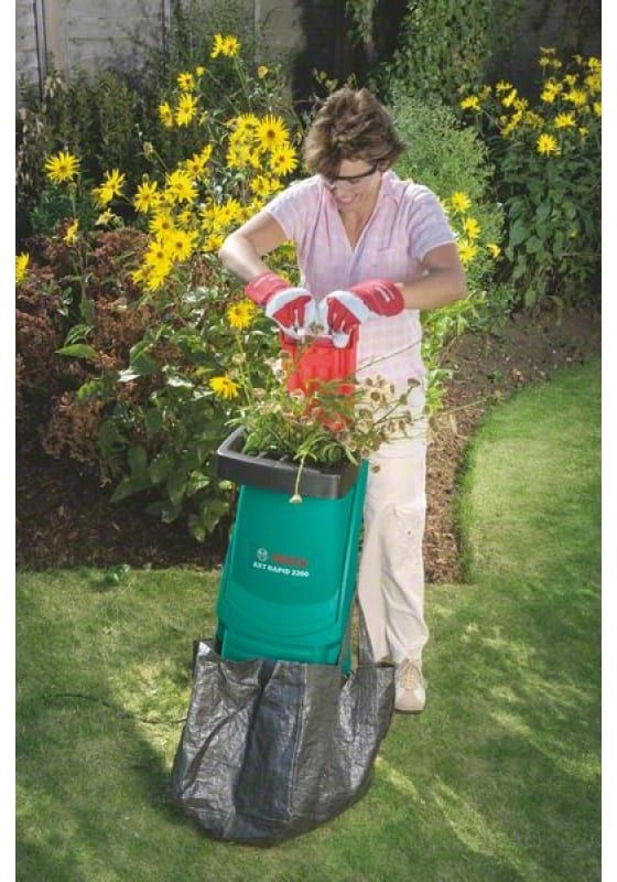 Садовый измельчитель Bosch AXT Rapid 2200 2200Вт 3650об/мин — миниатюра 5