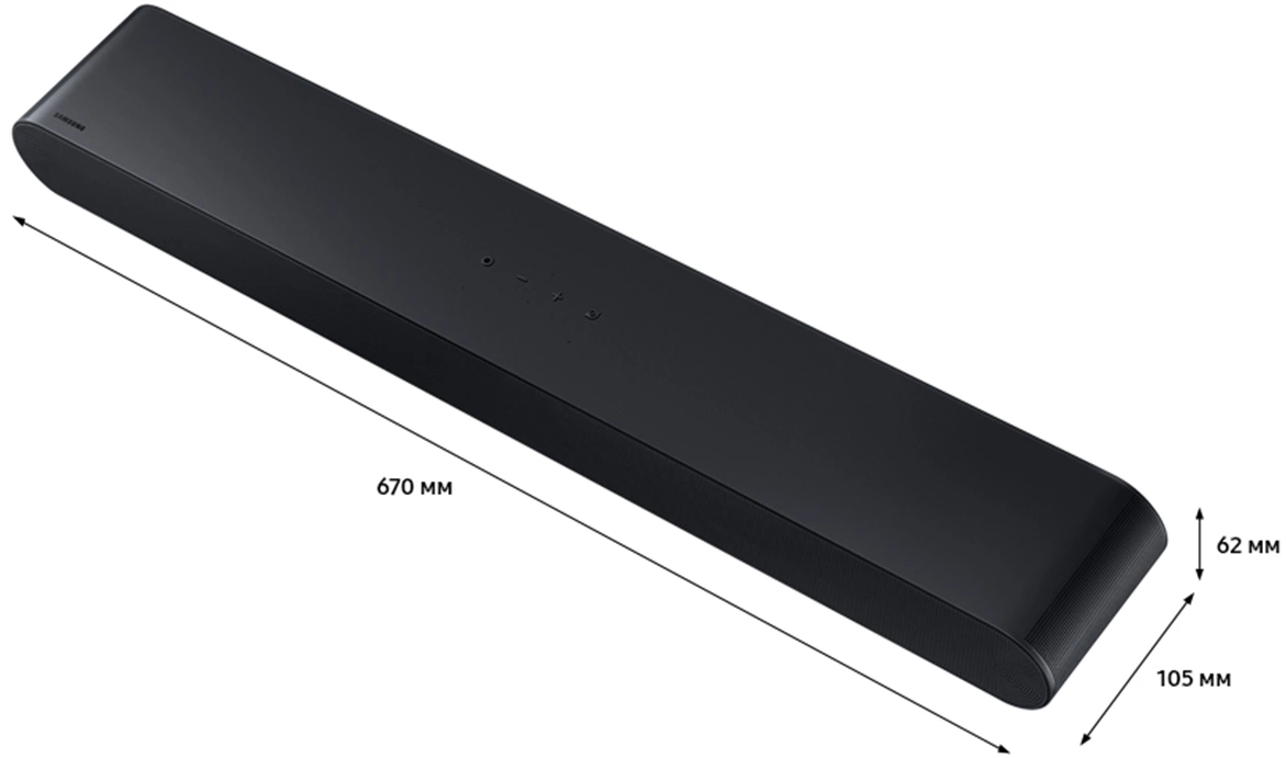Саундбар Samsung HW-S60D/RU 5.0 200Вт черный — миниатюра 10