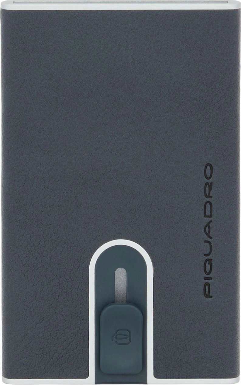 Чехол для кредитных карт Piquadro Black Square PP4825B3R/BLU4 темно-синий натур.кожа — миниатюра 2