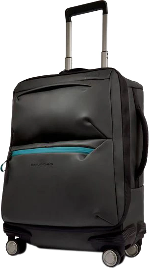 Чемодан Piquadro CORNER 2.0 BV6377C2OW/N 40x55x20см 32л. 2.9кг. полиуретан/полиэстер черный — миниатюра 2