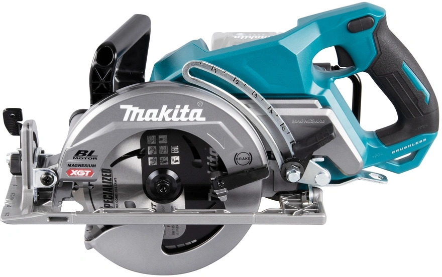 Циркулярная пила (дисковая) Makita RS001GZ (ручная) D диска.:185мм — миниатюра 4