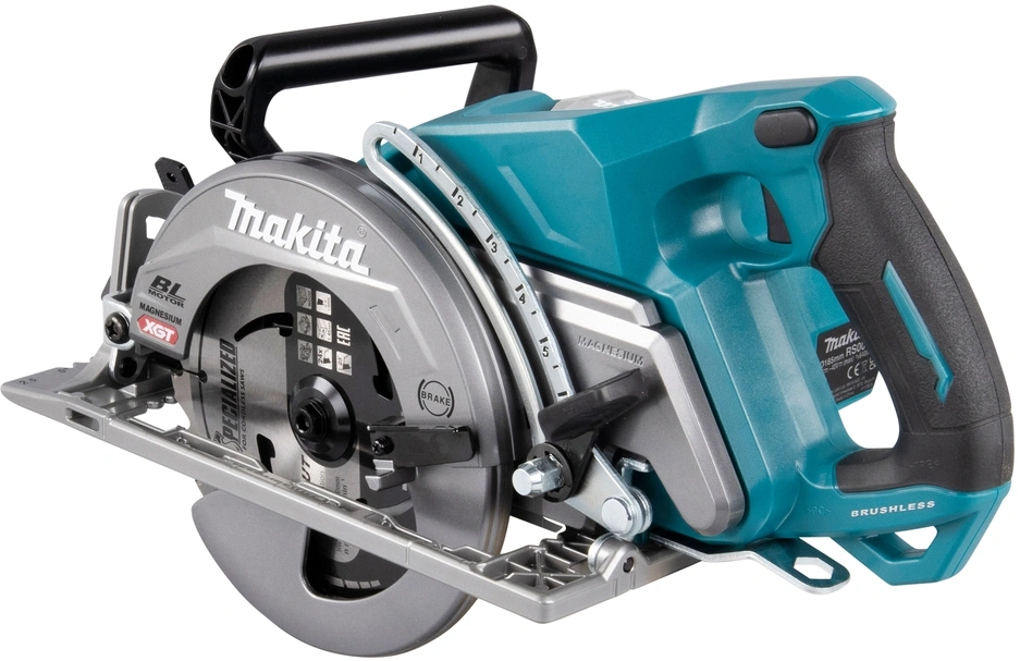 Циркулярная пила (дисковая) Makita RS001GZ (ручная) D диска.:185мм — миниатюра 5