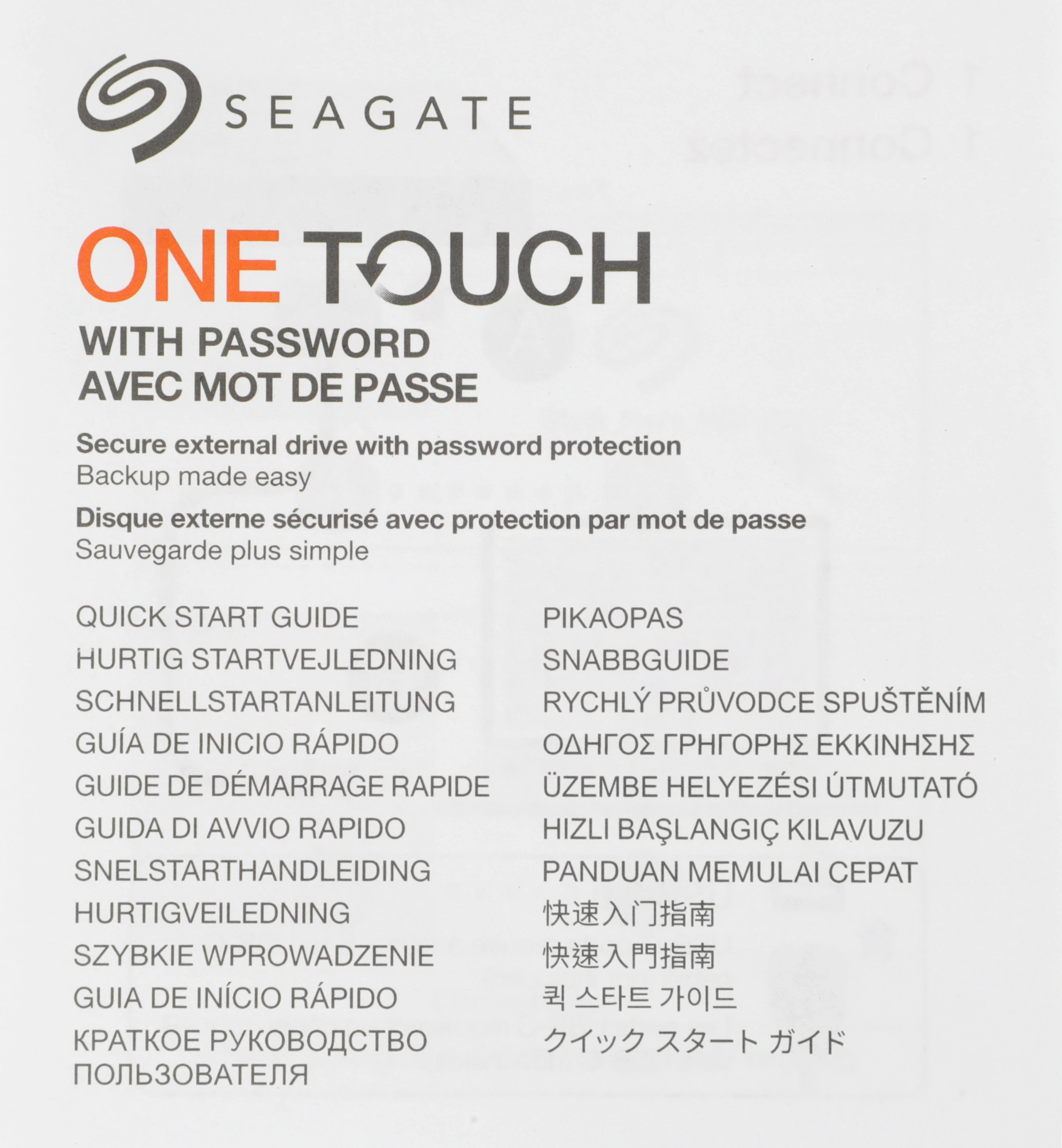 Жесткий диск Seagate USB3.0 5TB STKZ5000402 One Touch 2.5" голубой — фото 1