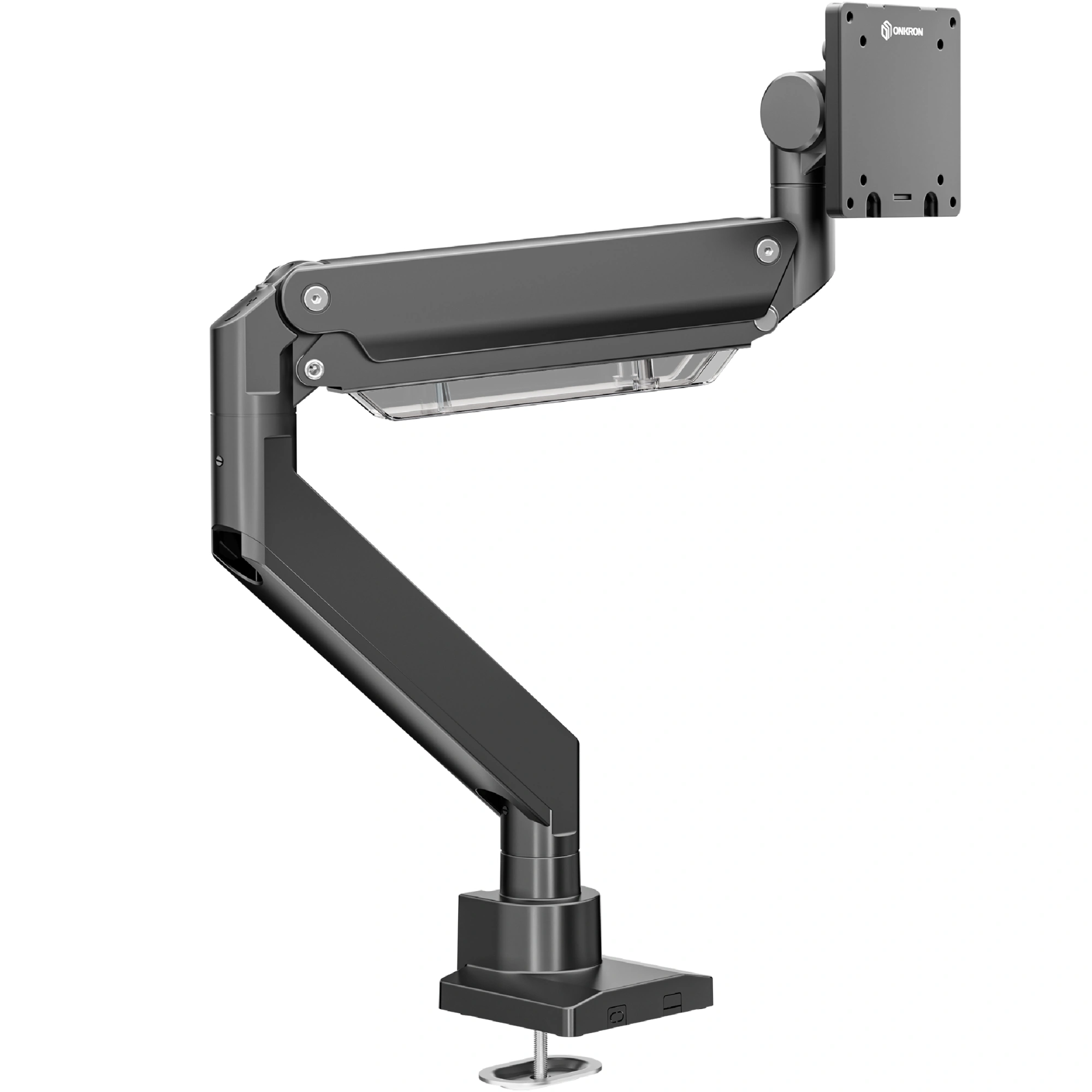 Кронштейн для мониторов Onkron G130 черный 17"-57" макс.27кг настольный поворот и наклон — фото 1