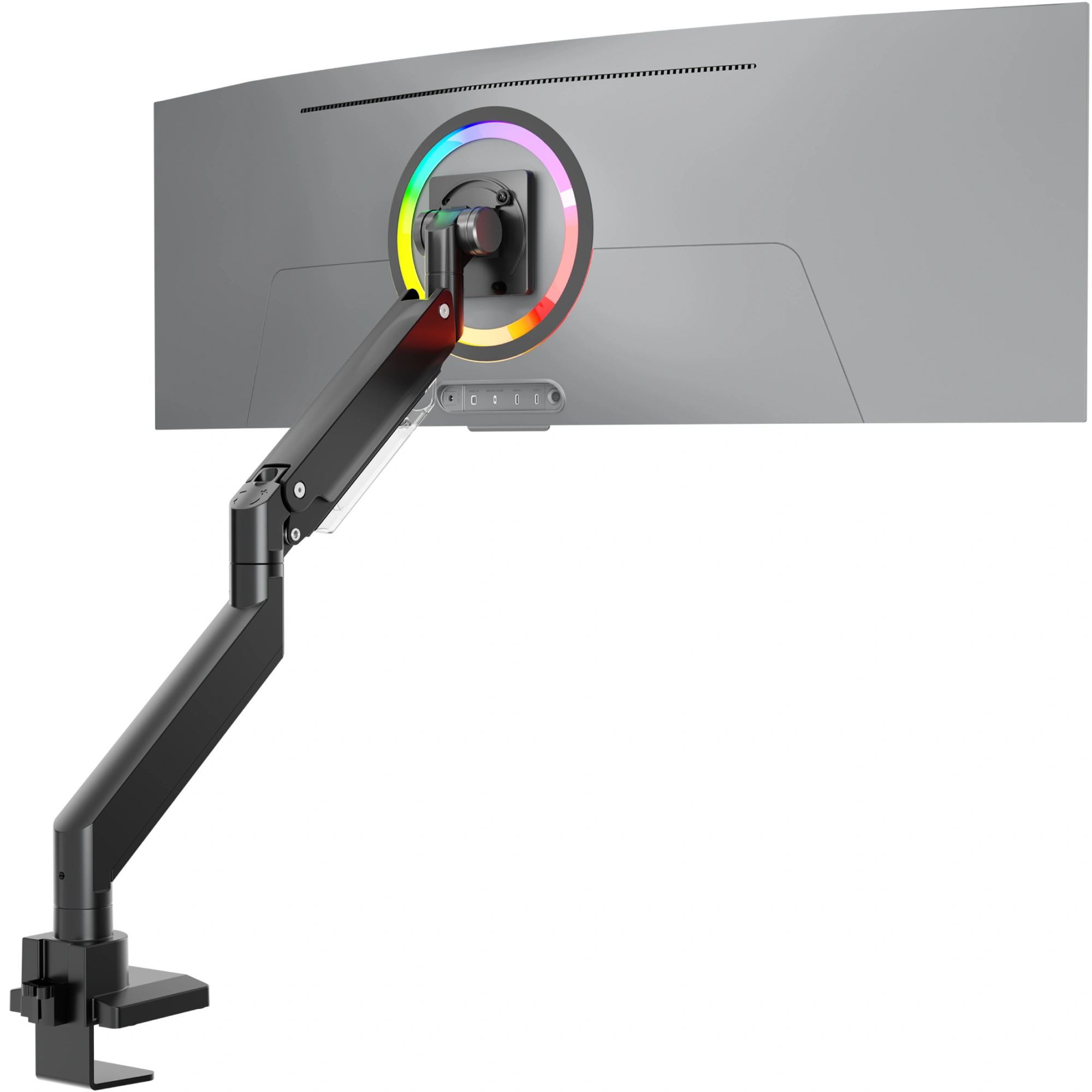 Кронштейн для мониторов Onkron G130 черный 17"-57" макс.27кг настольный поворот и наклон — миниатюра 2