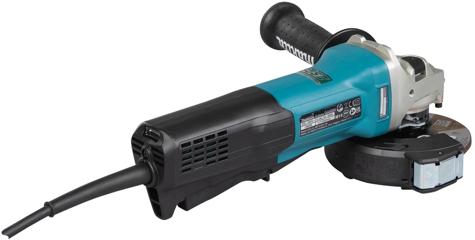 Углошлифовальная машина Makita GA5095X01 1900Вт 11500об/мин рез.шпин.:M14 d=125мм — миниатюра 7