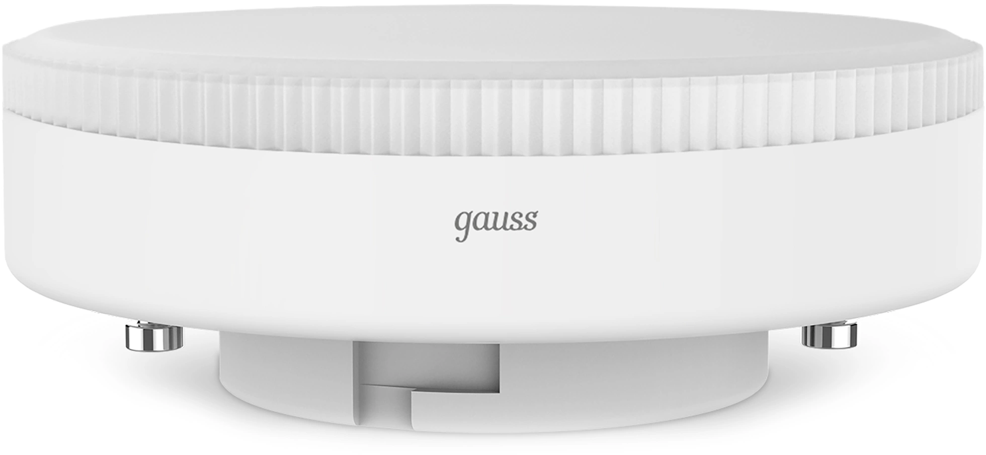 Лампа светодиодная Gauss 108008311 11Вт цок.:GX53 таблетка 220B св.свеч.бел.хол. (упак.:10шт) — миниатюра 2