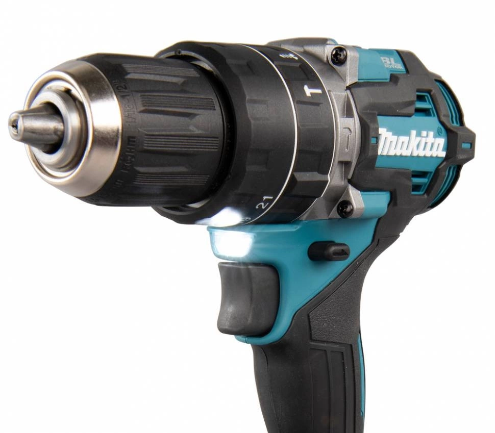 Дрель-шуруповерт Makita HP002GZ аккум. патрон:быстрозажимной (кейс в комплекте) — миниатюра 4