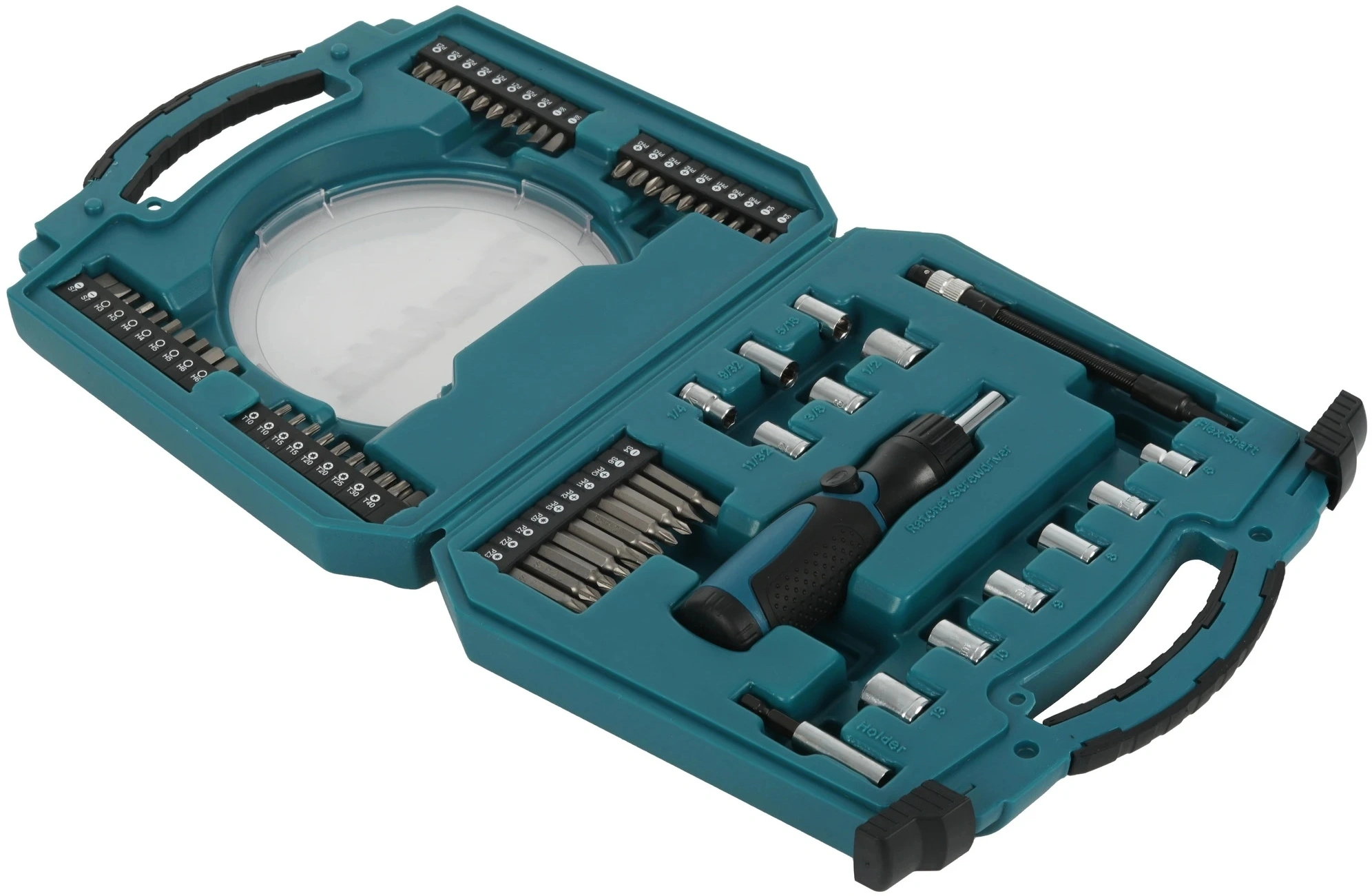 Набор инструментов Makita D-42020 65 предметов (жесткий кейс) — миниатюра 5