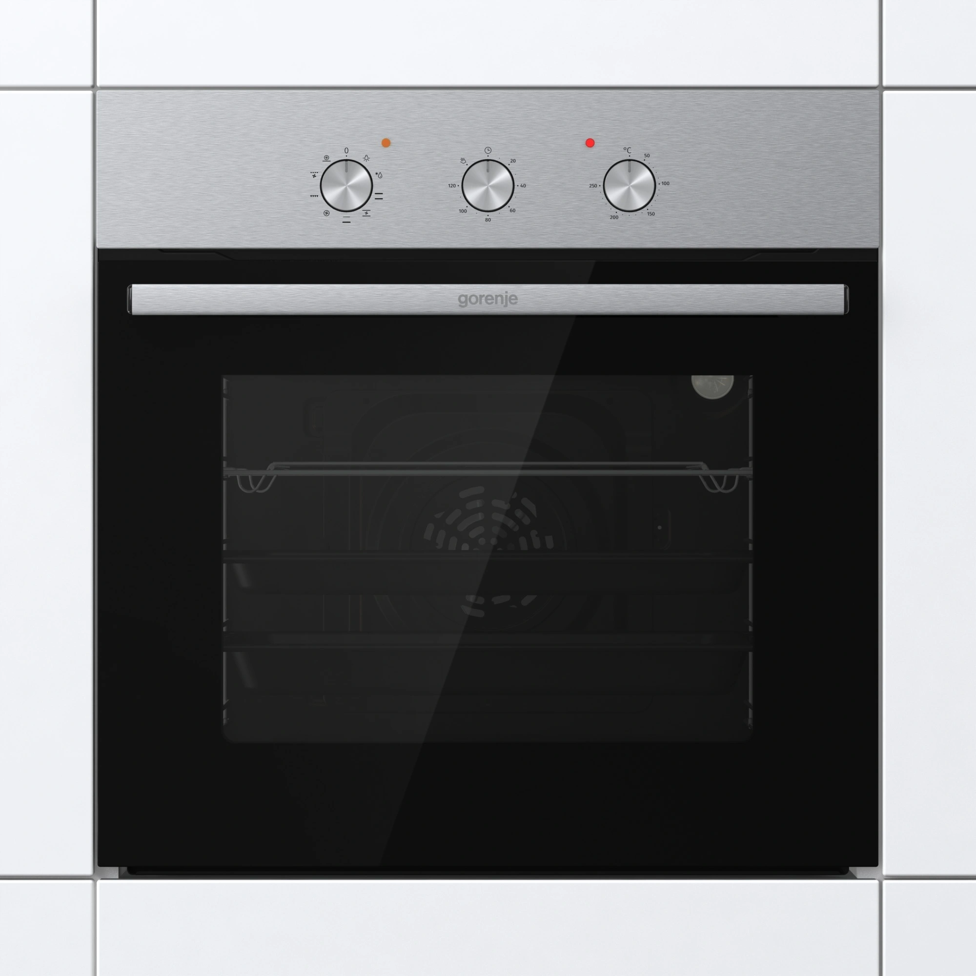 Духовой шкаф Электрический Gorenje BO6727E03NX черный/серебристый — миниатюра 6