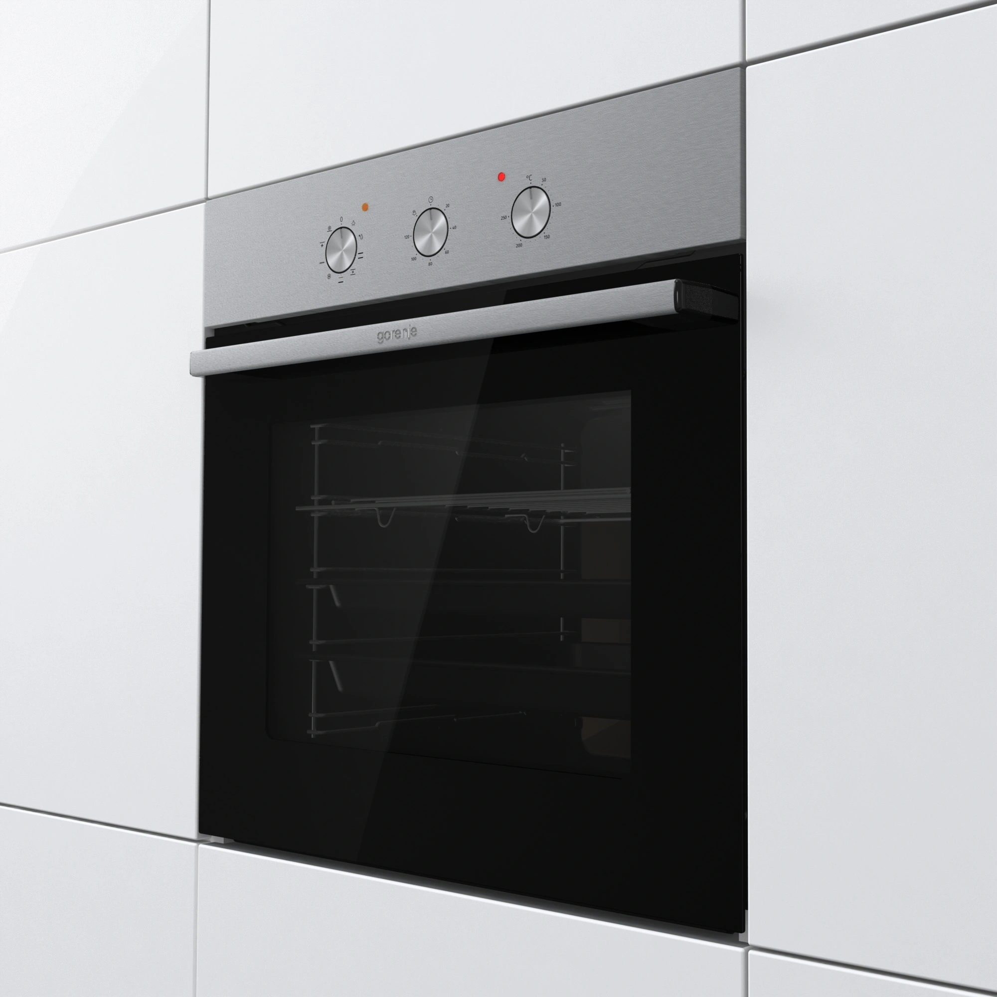 Духовой шкаф Электрический Gorenje BO6727E03NX черный/серебристый — миниатюра 8