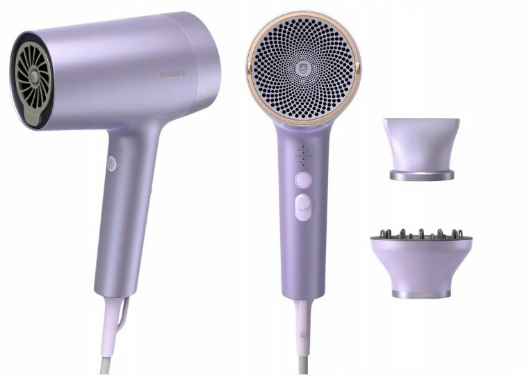 Фен Philips BHD720/10 1800Вт фиолетовый — миниатюра 3