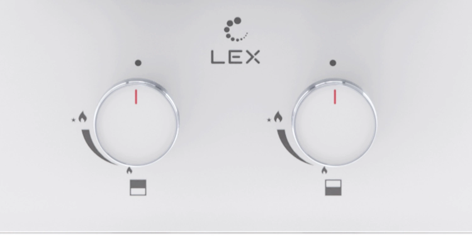 Газовая варочная поверхность Lex GVG 324 WH белый — миниатюра 5