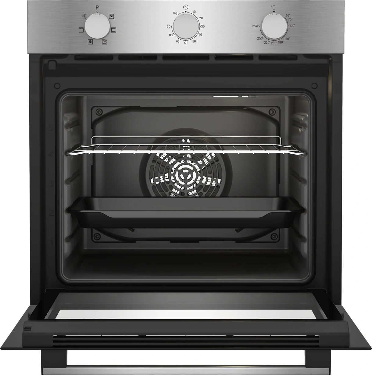 Духовой шкаф Электрический Indesit IBFTE 3634 IX нержавеющая сталь — миниатюра 4