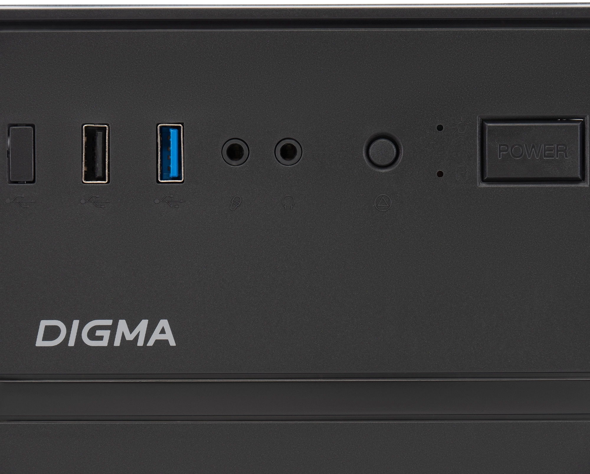 Корпус Digma DCC-MD301 черный без БП ATX 1x80mm 4x120mm 1xUSB2.0 1xUSB3.0 audio — миниатюра 4