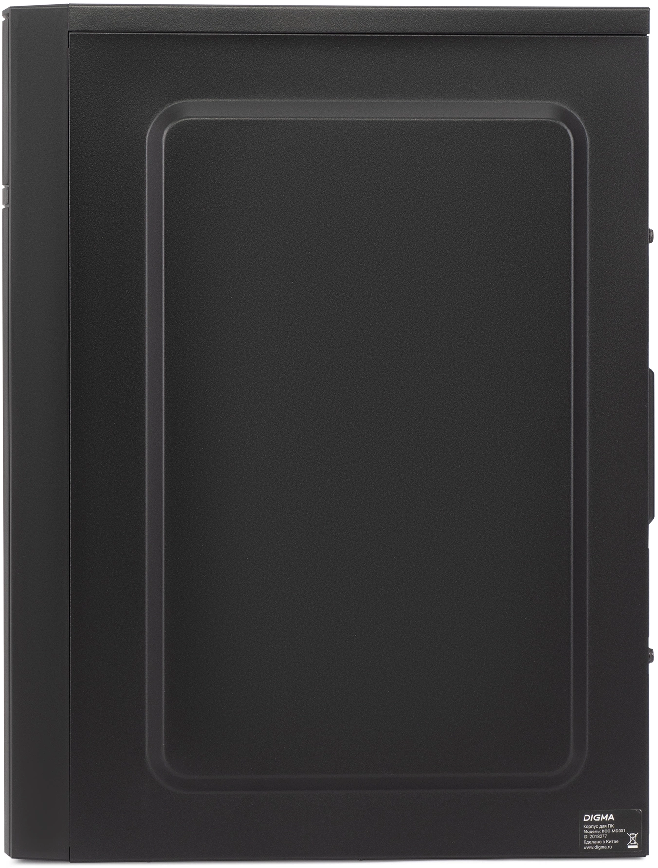 Корпус Digma DCC-MD301 черный без БП ATX 1x80mm 4x120mm 1xUSB2.0 1xUSB3.0 audio — миниатюра 7