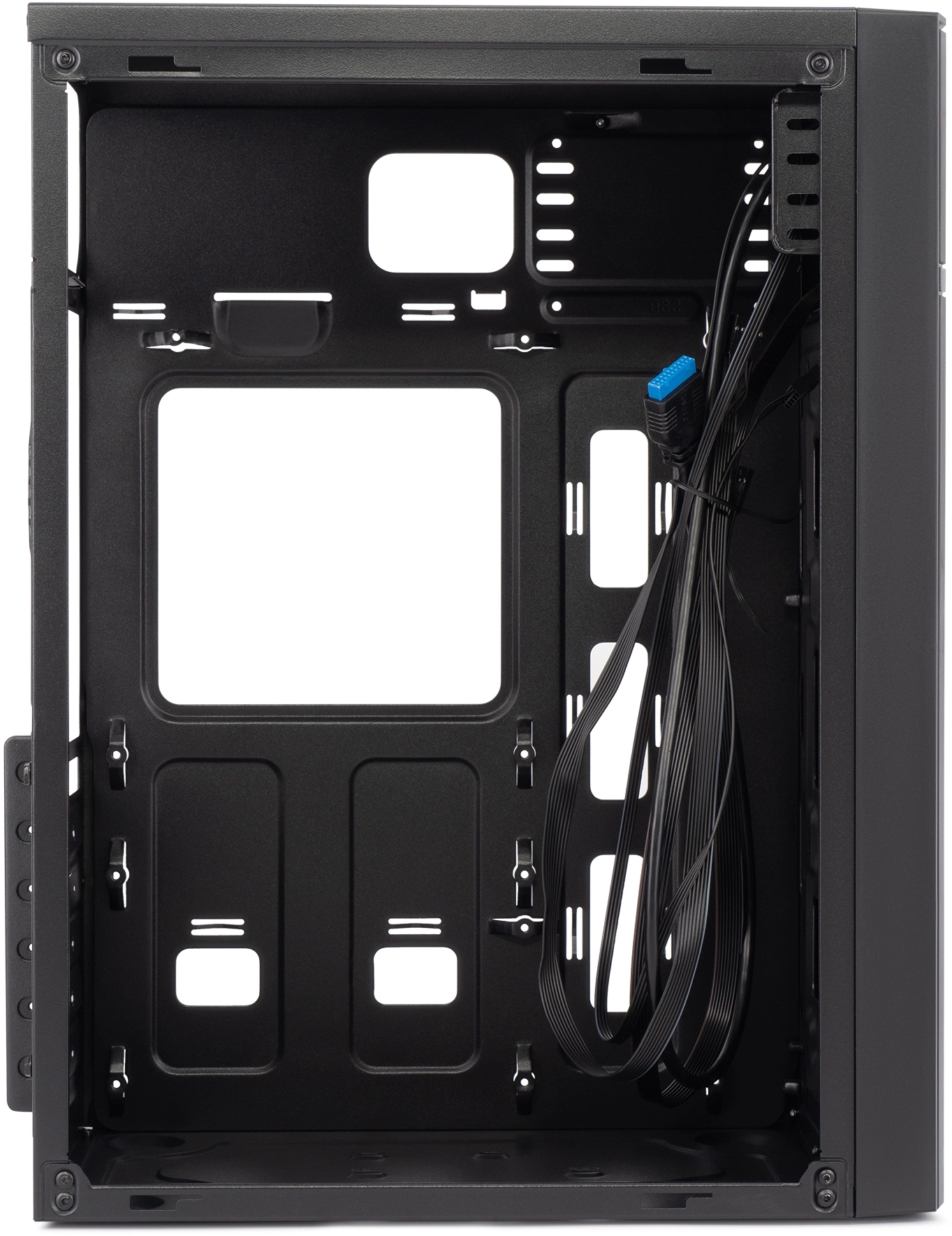 Корпус Digma DCC-MD301 черный без БП ATX 1x80mm 4x120mm 1xUSB2.0 1xUSB3.0 audio — миниатюра 10