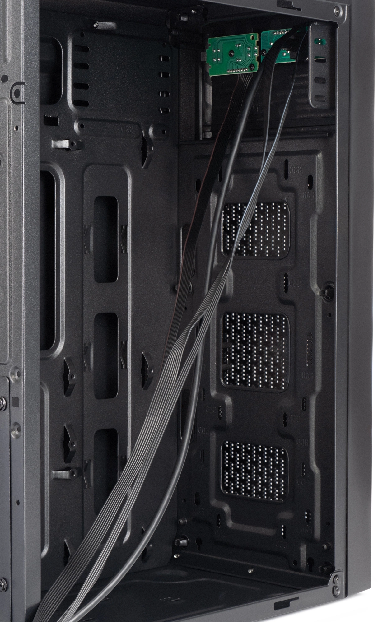 Корпус Digma DCC-MD301 черный без БП ATX 1x80mm 4x120mm 1xUSB2.0 1xUSB3.0 audio — миниатюра 12