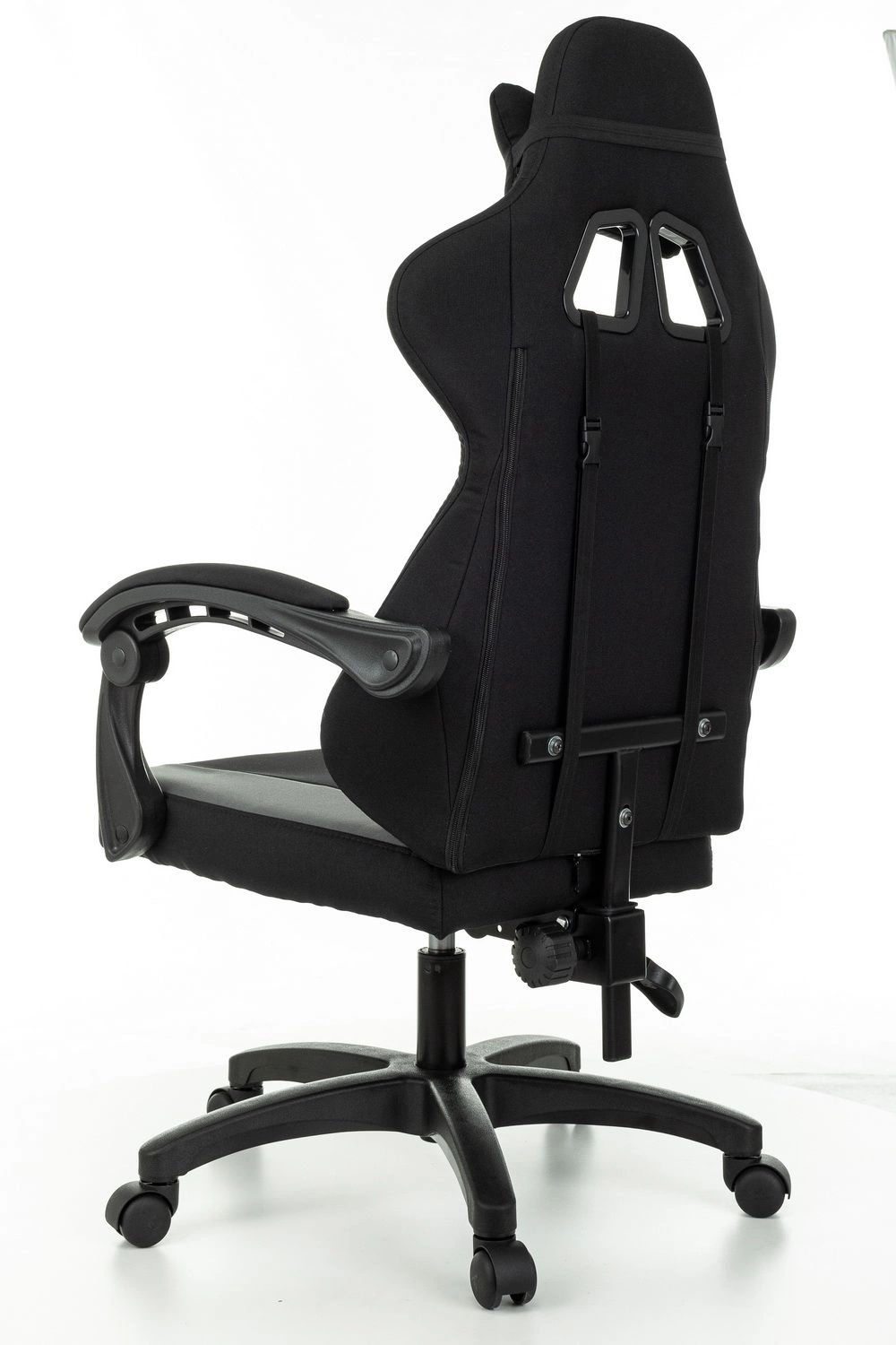 Кресло игровое Zombie Rudger черныйсерый крестов пластик - Дополнительные фотографии